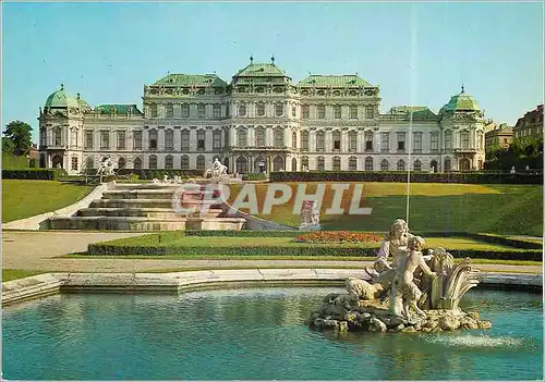 Cartes postales moderne Vienne Belvedere