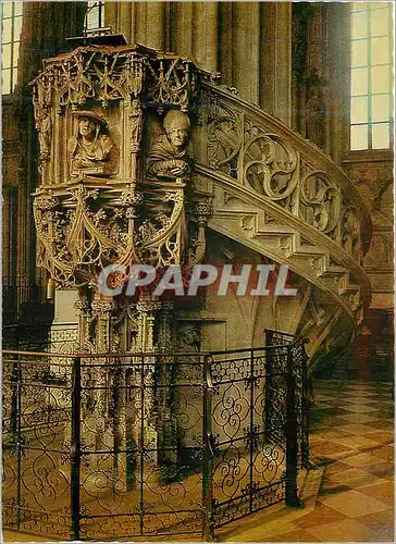 Cartes postales moderne Vienne St Stephan Kanzel um 1510