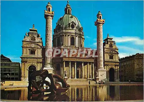 Cartes postales moderne Vienne Eglise de St Charles
