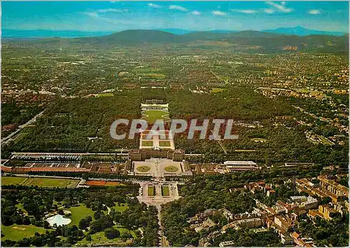 Cartes postales moderne Vienne Schlob Schonbrunn flugaufnahme gegen Suben