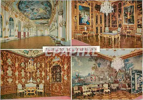 Cartes postales moderne Vienne Vieux laque Zimmer Napoleonzimmer