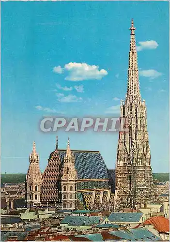 Moderne Karte Vienne Cathedrale de St Etienne