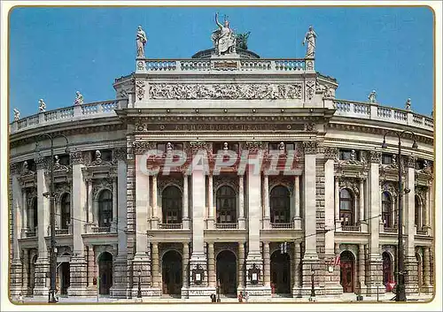 Moderne Karte Vienne Burgtheater