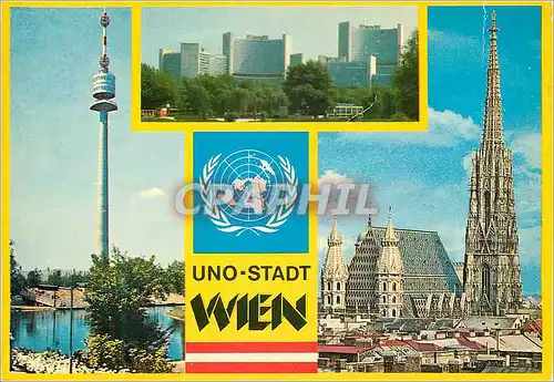 Cartes postales moderne Vienne Uno City