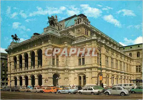 Moderne Karte Vienne Le Theatre de l'Opera