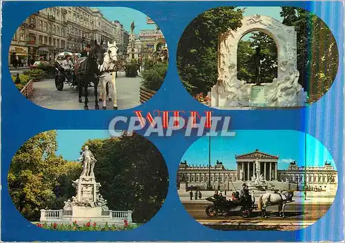 Cartes postales moderne Vienne Salutations