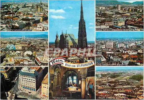 Cartes postales moderne Vienne Vue prise de la Cathedrale de St Etienne