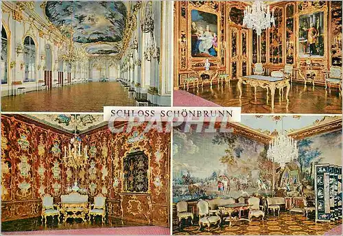 Cartes postales moderne Vienne Vieux laque Zimmer Mopoleonzimmer