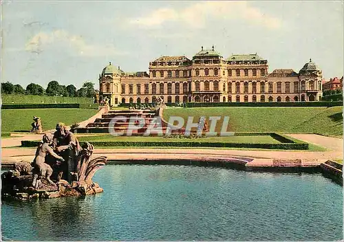 Moderne Karte Vienne Chateau de Belvedere