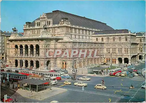 Cartes postales moderne Vienne Opera Tramway