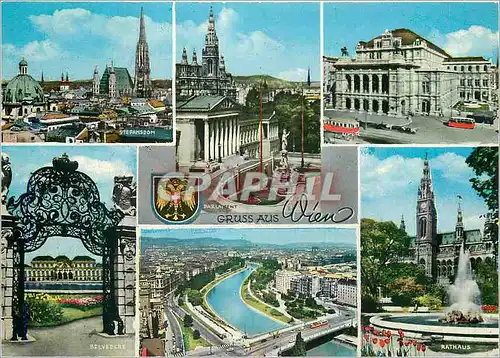 Cartes postales moderne Vienne Tramway
