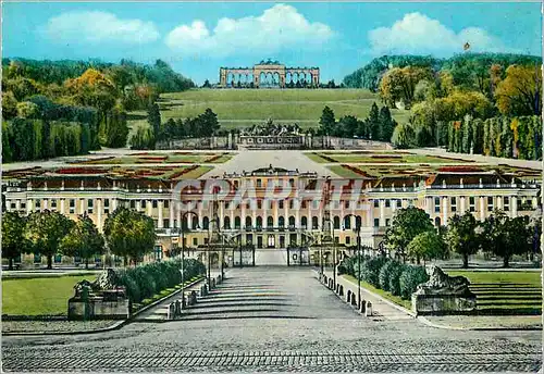 Moderne Karte Vienne Chateau de Schoenbrunn La Gloriette