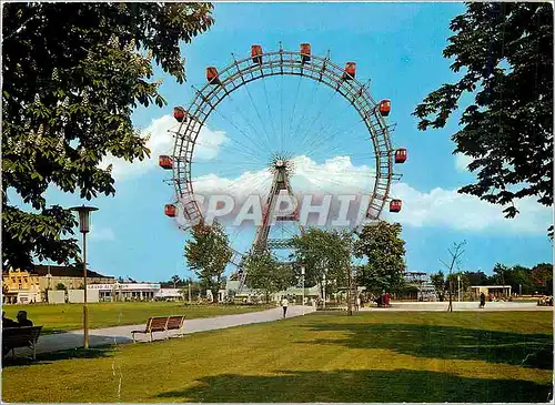 Cartes postales moderne Vienne La Prater avec la Roue Geante