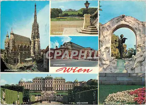 Cartes postales moderne Vienne Johann Strauss