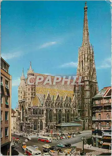 Moderne Karte Vienne Stephansplatz