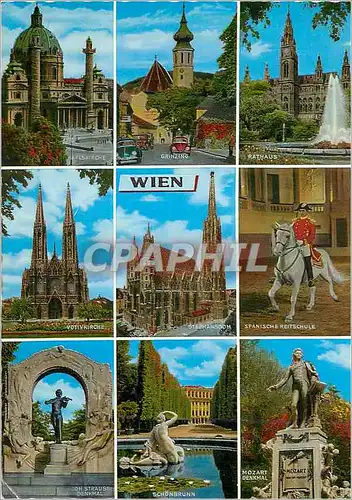 Cartes postales moderne Vienne Equitation  Johann Strauss