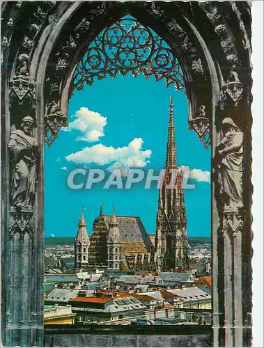 Moderne Karte Vienne Cathedrale de St Etienne