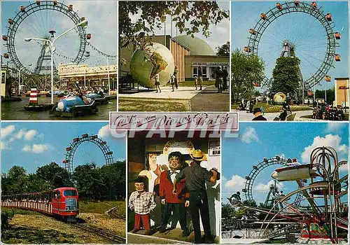 Cartes postales moderne Vienne Zum Gluck gibt's Osterreich Train