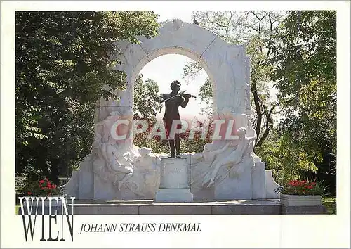 Cartes postales moderne Vienne Johann Strauss Denkmak