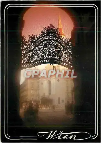 Cartes postales moderne Vienne (Austria) Hofburg Michaelertor Michaelerkirche