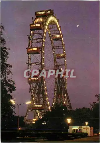 Cartes postales moderne Vienne le Prater et la roue geante