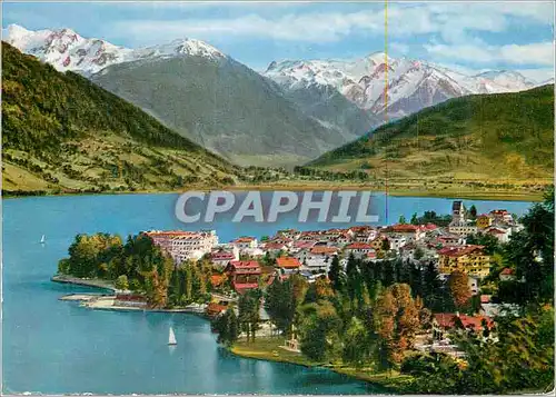 Cartes postales moderne Zell am See die Perle der Alpen Blick gegen Hohen Tauern