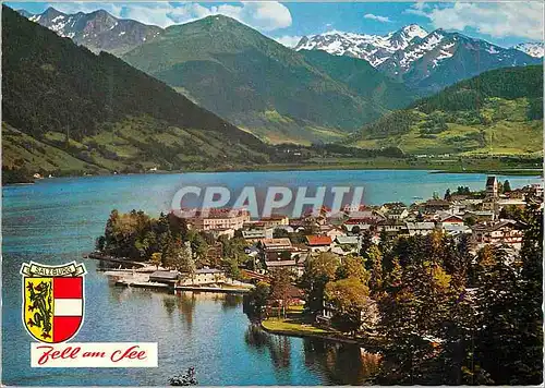 Cartes postales moderne Zell am See gegen die Hohen Tauern