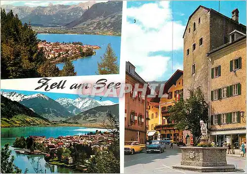Moderne Karte Zell am See die Perle dor Alpen Salzburg