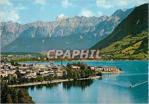 Cartes postales moderne Zell am See Bergstadt die Perle der Alpen mit Steinemem Meer