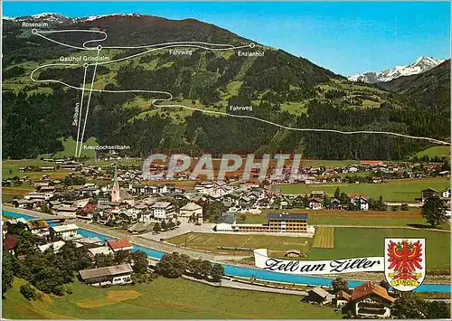 Cartes postales moderne Zell am Ziller mit Ausflugsziel Grindlalm eigener Seilbahnbetrieb Rohrberg