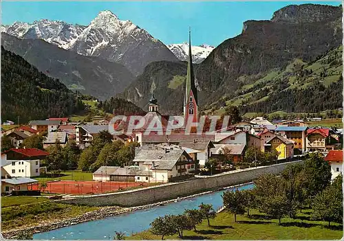 Moderne Karte Zell am Ziller gegen Tristner und Ingent Zillertal Tirol