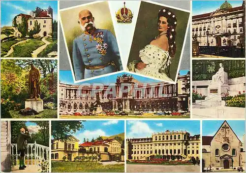 Cartes postales moderne Franz Joseph L Kaiser v Osterreich 1830 1916 Kaiserin Elisabeth genannt Sissy 1837 1898