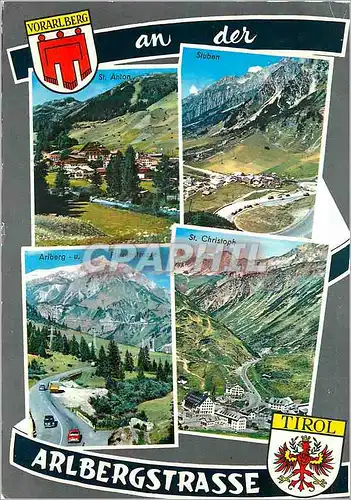 Cartes postales moderne Arlbergstrasse Tirol