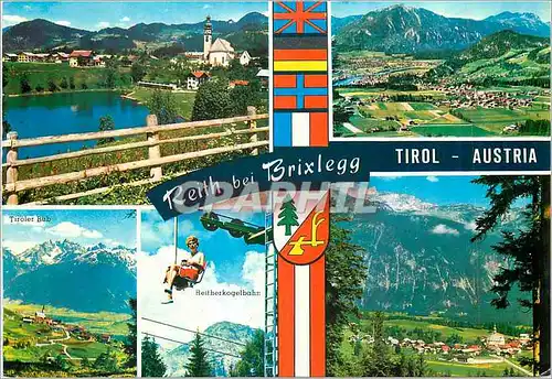 Moderne Karte Tirol Austria Reith bei Brixlegg
