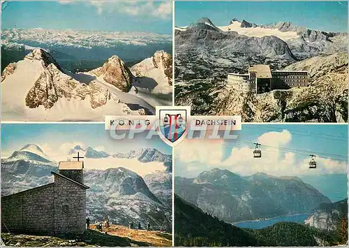 Moderne Karte Konig Dachstein