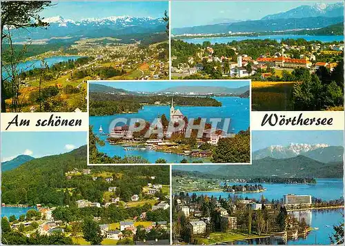 Cartes postales moderne Am Schonen Worthersee Velden Krumpendorf Reinfnitz Maria Worth Portschach Karnten Austria