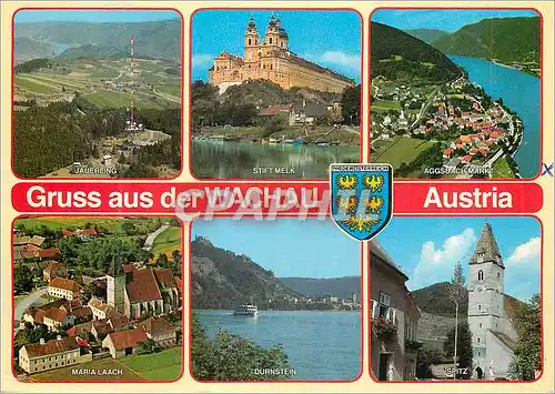 Cartes postales moderne Gruss aus der Wachau Austria