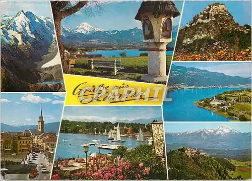 Cartes postales moderne GroBglockner Faakersee Burg Hochosterwitz Ossiach