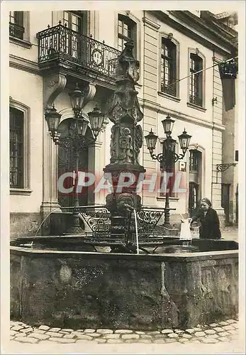 Moderne Karte Rappoltsweller Marktbrunnen