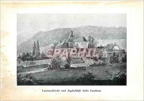 Cartes postales moderne Laurenzikirche und JagdsehloB Links Lusthaus
