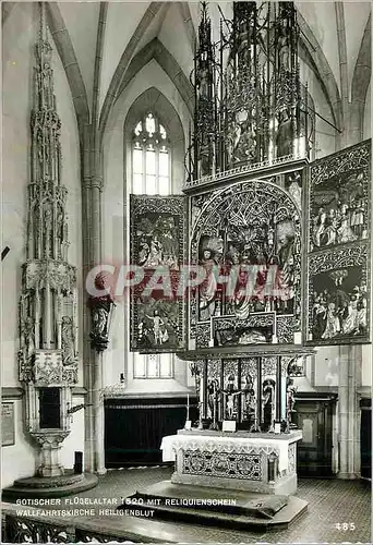 Cartes postales moderne Gotischer Flogelaltar Mit Reliqueenschein