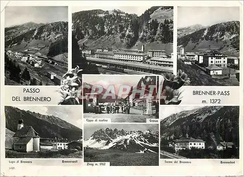 Cartes postales moderne Passo De Brennero Brenner pass