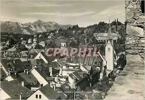 Cartes postales moderne Feldkirch begen Schweizer Berge