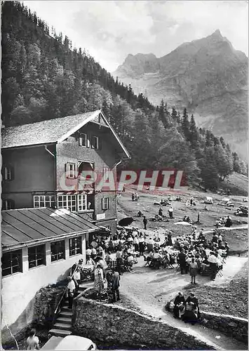 Cartes postales moderne Alpengasthof Eng Karwendel Mit Auto uber Longgries oder Wailgau teicht erriechbar Max Kofler