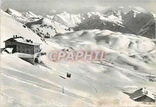 Cartes postales moderne Alpenhaus am Klizbuhler Horn mit Kleineilbahn Winterporipiatz Kitzbuhel(Tirol)