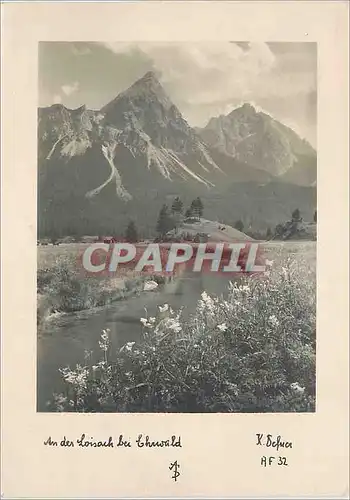 Cartes postales moderne An des Loisach bec Thusald