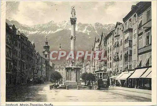Cartes postales moderne Innsbruck Maria Theresien Strasse Tramway