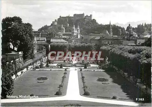 Cartes postales moderne Salzburg Mirabelgarten