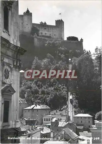 Cartes postales moderne Salzburg Drahtseilbahn auf Hohensalzburg