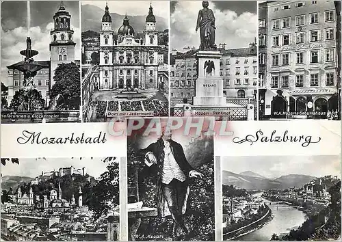 Cartes postales moderne Salzburg Mozartstadt